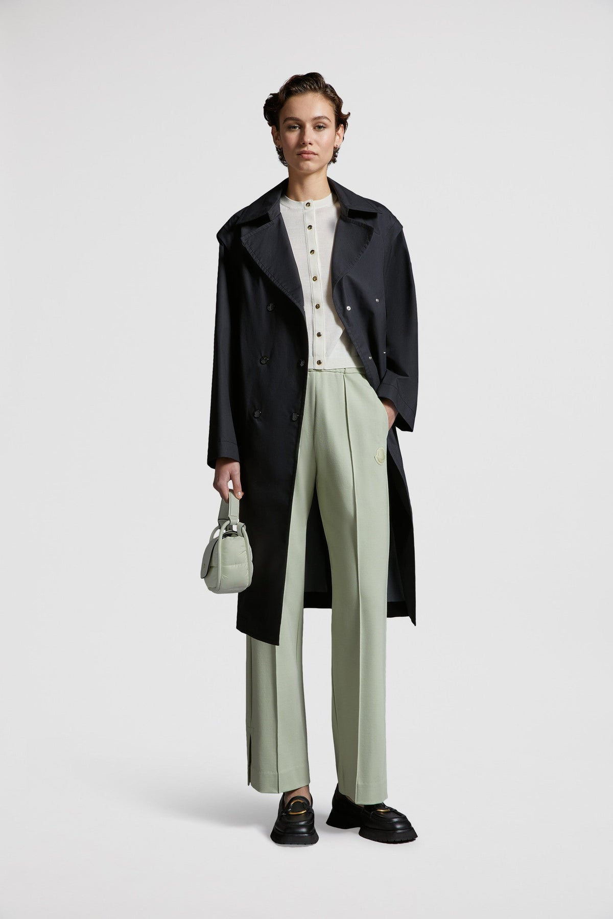 Elyme Trench Coat – boasting detachable sleeves, the coat doubles as a vest – LUX VERSE Luxury Designer Fashion Outlet