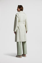 Elyme Trench Coat – crafted from cotton, the loose coat comes in a timeless double-breasted and belted – LUX VERSE Luxury Designer Fashion Outlet