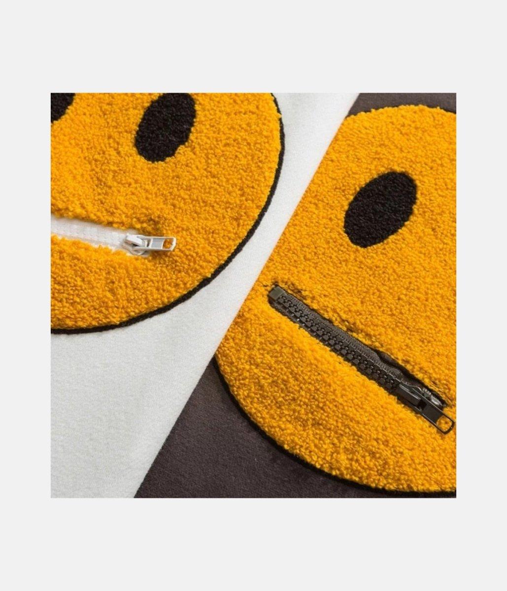 Emoji Hoodie – sizes: M, L, XL, XXL SIZING INFO SIZE (cm) Bust Shoulder Length Sleeve – LUX VERSE Luxury Designer Fashion Outlet