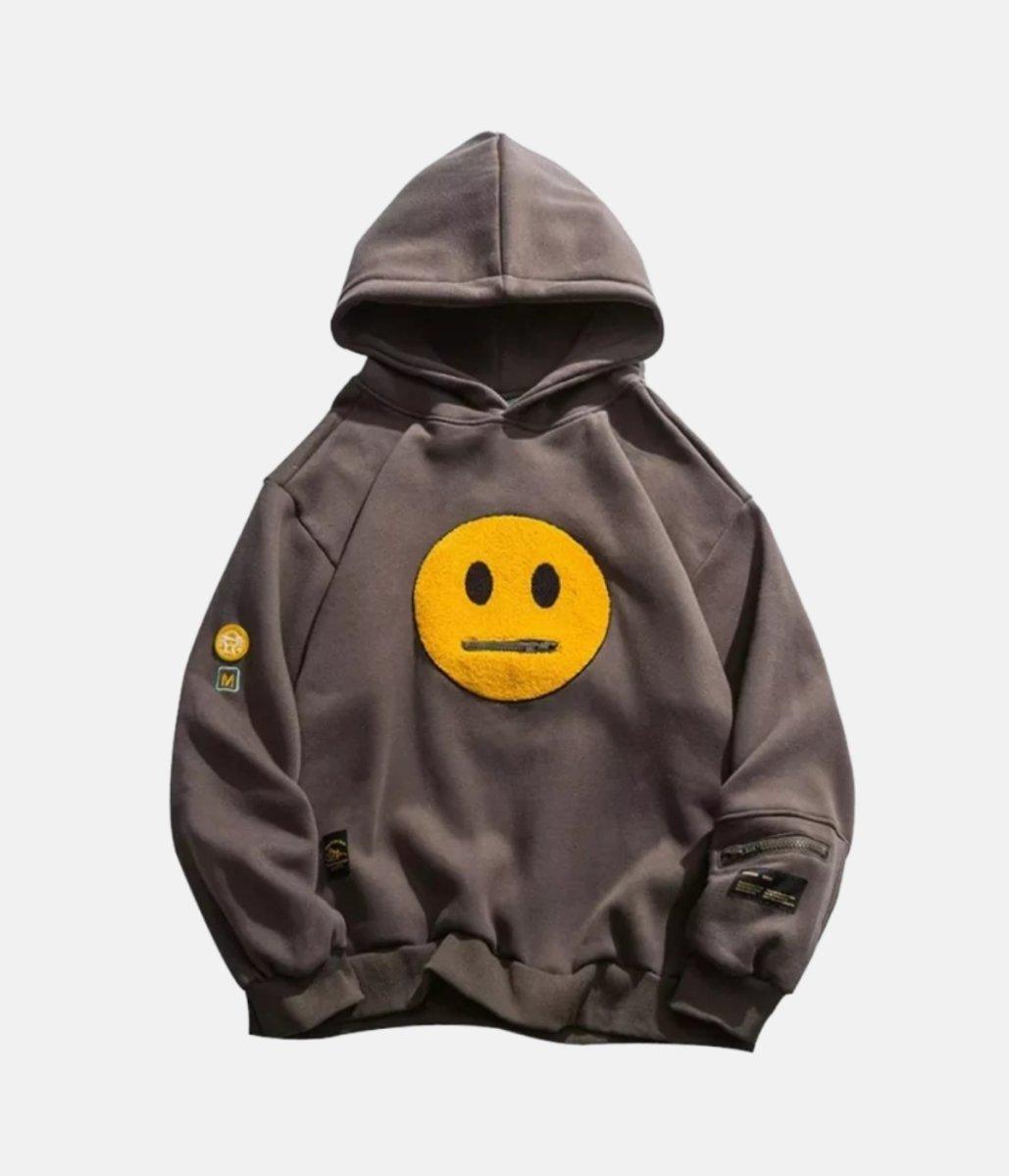 Emoji Hoodie – material: 100% Cotton Design: High Quality Print | Zippers with pocket – LUX VERSE Luxury Designer Fashion Outlet
