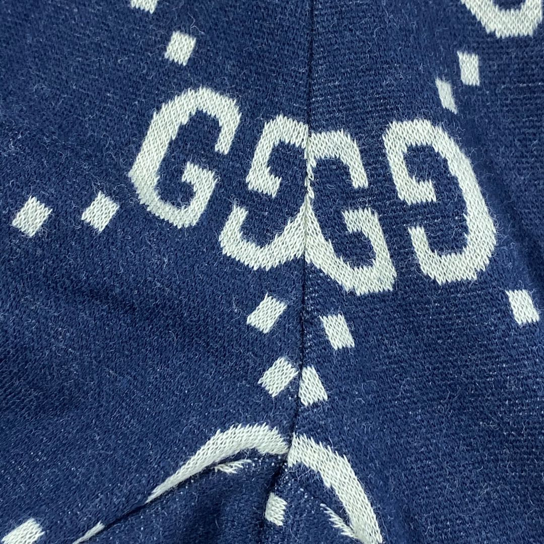 Marineblaues Jersey-Monogramm-Tracksuit - Herren