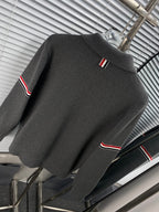 RWB Stripe Cardigan Navy - Men's