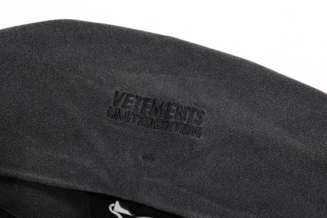 Washed Hoodie mit aufgesticktem Logo – Herren