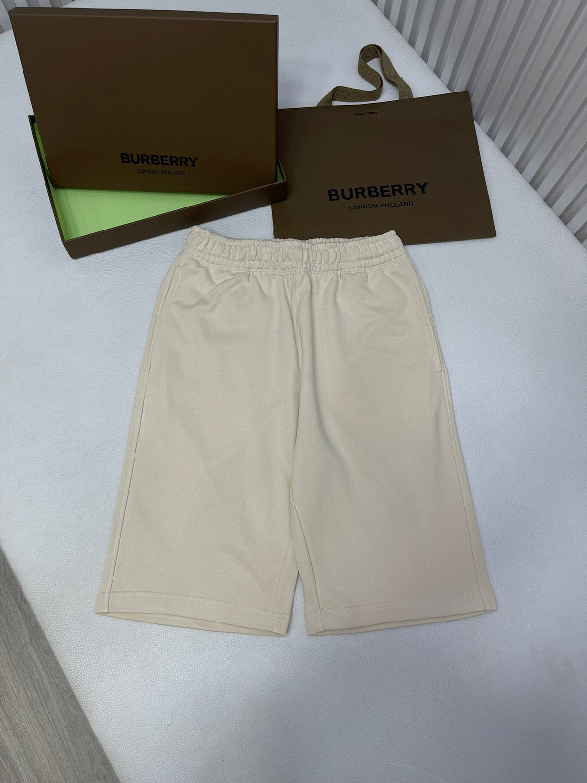 Navyfarbene Baumwollhose mit Kordelzug – Herren