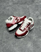 White Mesh Colourblock Chunky - Women's