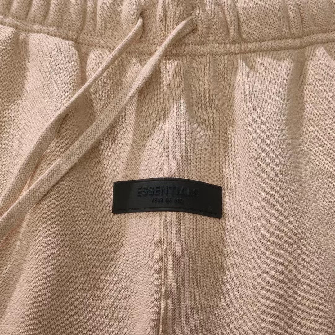Brown Cotton Logo Drawstring - Men's