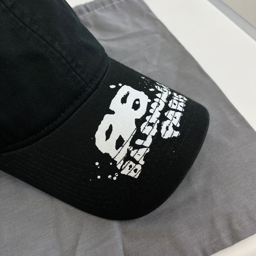Black and White Cap