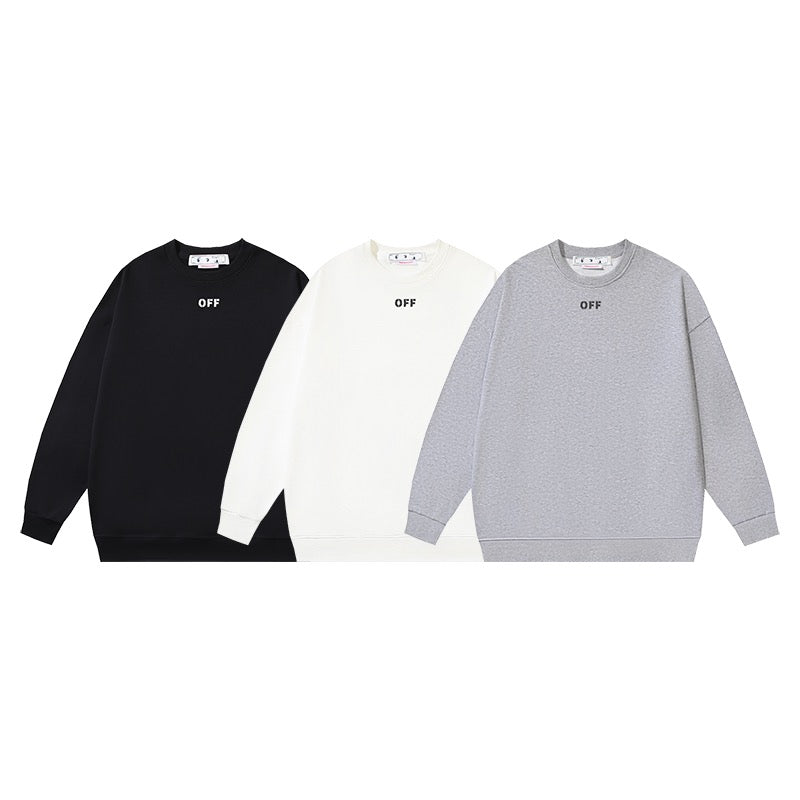 OFF Text Logo Sweatshirt – Herren