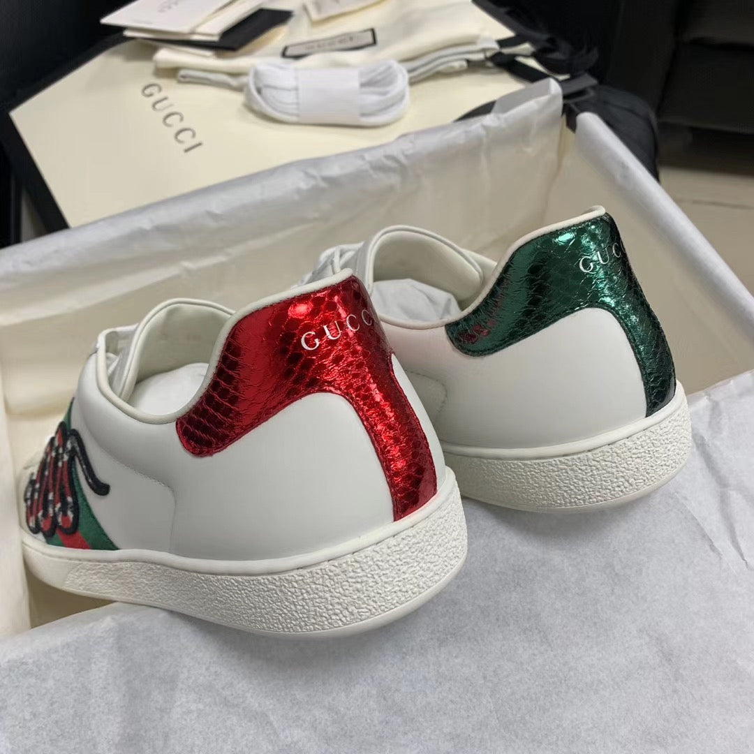 Ace Snake White Sneakers – Herren
