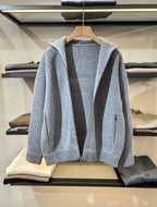 Oatmeal Grey Sweater - Men's