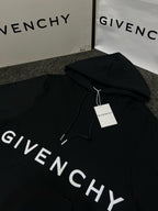 Navy Cotton Logo Pullover - Men's