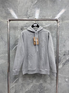 Navy Cotton Plain Zip-Through - Men's