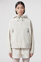 Fanes Hooded Shell Jacket – born out of a deep research of lightweight materials and innovative constructions, – LUX VERSE Luxury Designer Fashion Outlet