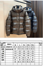 Dark Blue and Black Puffer Jacket - Men's