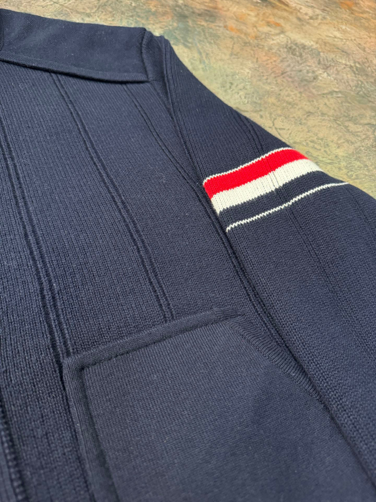 Shawl Collar Cardigan Grey - Men's
