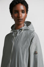 Festo Hooded Jacket – the striped jacket is finished with a hood – LUX VERSE Luxury Designer Fashion Outlet