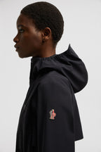 Fex Hooded Shell Jacket – crafted from micro ripstop Nylon lining Down-filled Water-repellent-look two-way – LUX VERSE Luxury Designer Fashion Outlet