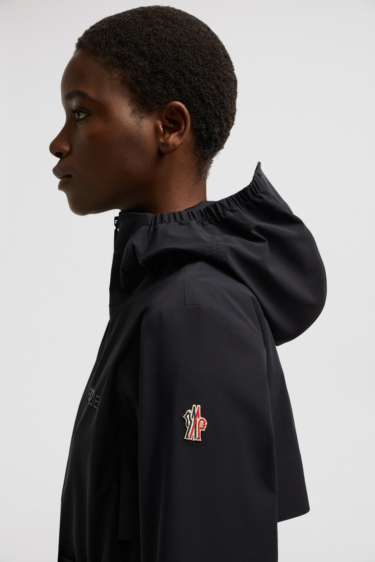 Fex Hooded Shell Jacket – crafted from micro ripstop Nylon lining Down-filled Water-repellent-look two-way – LUX VERSE Luxury Designer Fashion Outlet