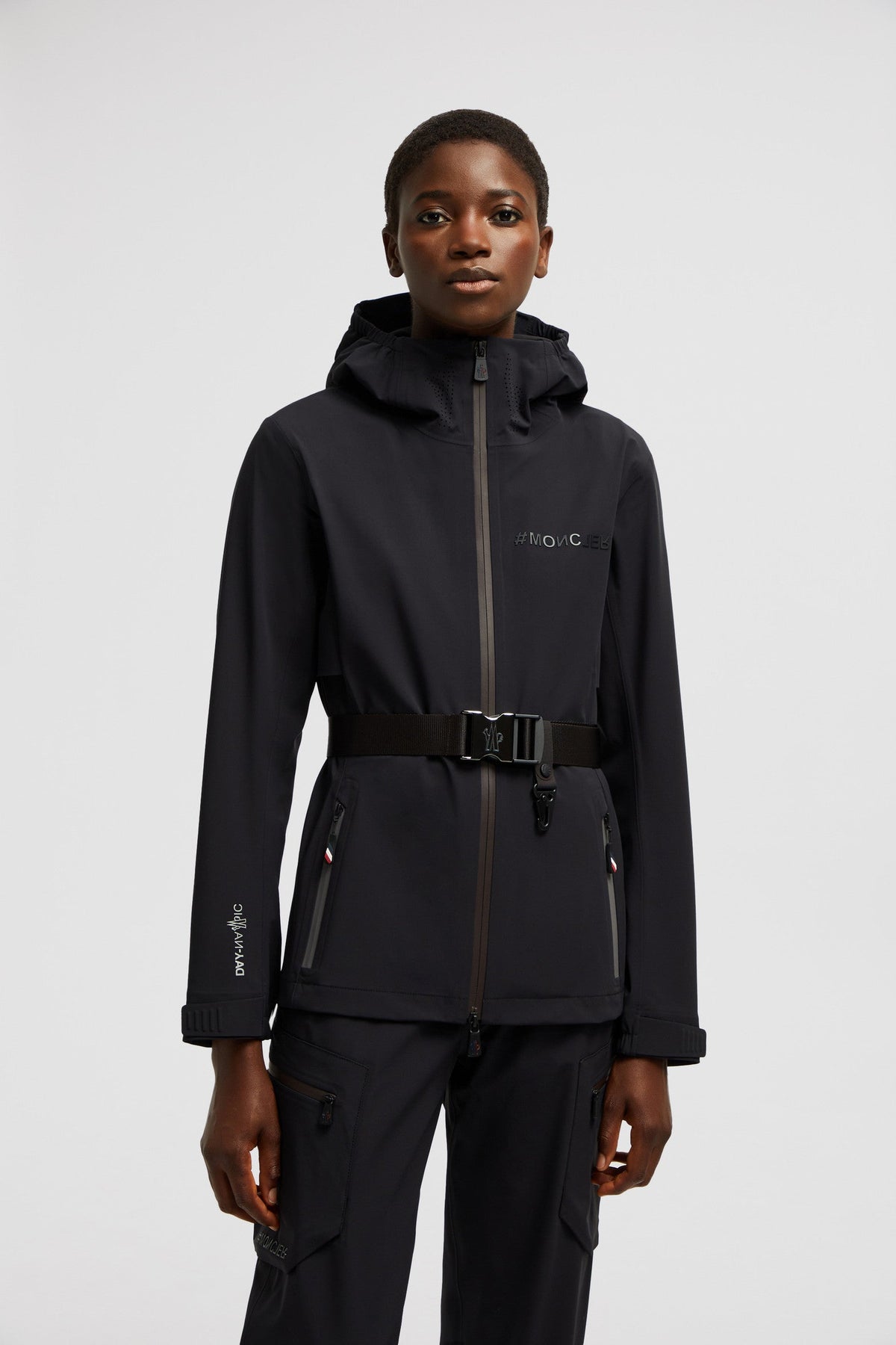 Fex Hooded Shell Jacket – born out of a deep research of lightweight materials and innovative constructions, – LUX VERSE Luxury Designer Fashion Outlet