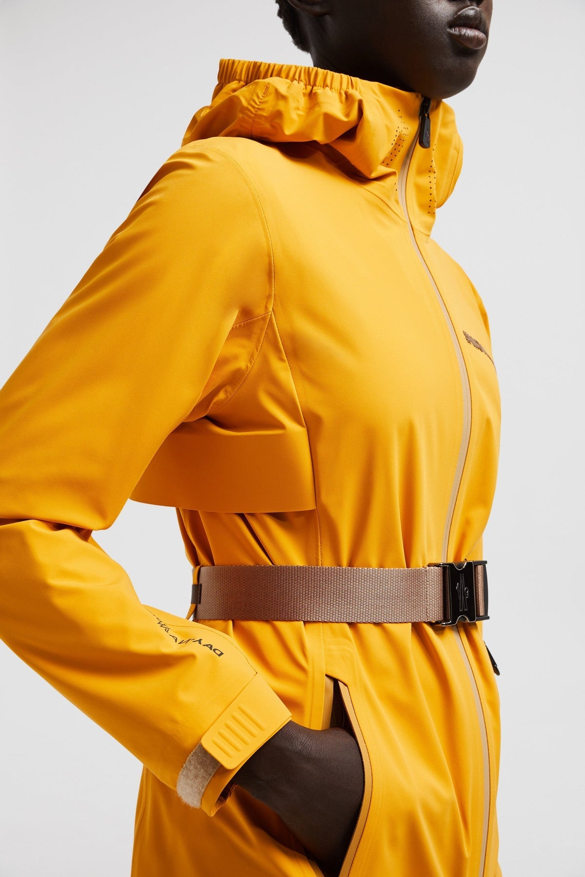Fex Hooded Shell Jacket – born out of a deep research of lightweight materials and innovative constructions, – LUX VERSE Luxury Designer Fashion Outlet