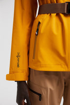 Fex Hooded Shell Jacket – multi-functional: the practical puffer boasts pull-out gloves and is packable- – LUX VERSE Luxury Designer Fashion Outlet