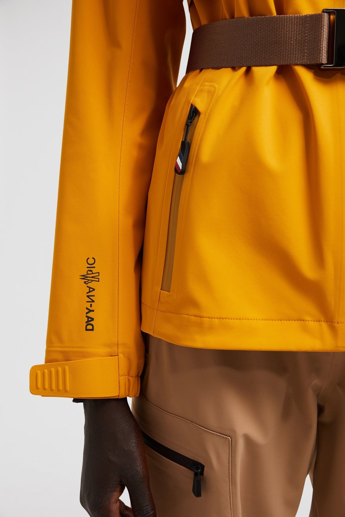 Fex Hooded Shell Jacket – multi-functional: the practical puffer boasts pull-out gloves and is packable- – LUX VERSE Luxury Designer Fashion Outlet