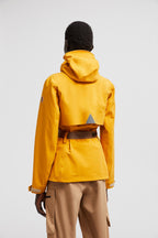 Fex Hooded Shell Jacket – crafted from micro ripstop Nylon lining Down-filled Water-repellent-look two-way – LUX VERSE Luxury Designer Fashion Outlet