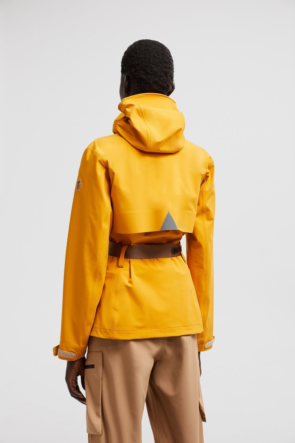 Fex Hooded Shell Jacket – crafted from micro ripstop Nylon lining Down-filled Water-repellent-look two-way – LUX VERSE Luxury Designer Fashion Outlet