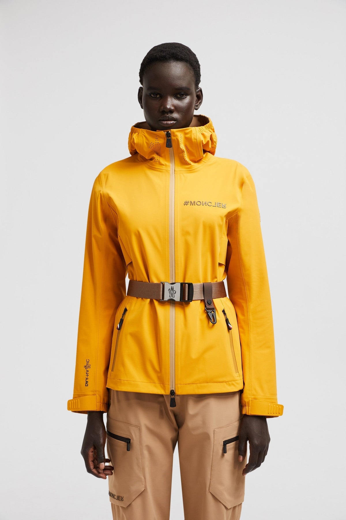Fex Hooded Shell Jacket – multi-functional: the practical puffer boasts pull-out gloves and is packable- – LUX VERSE Luxury Designer Fashion Outlet
