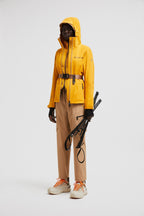 Fex Hooded Shell Jacket – crafted from micro ripstop Nylon lining Down-filled Water-repellent-look two-way – LUX VERSE Luxury Designer Fashion Outlet