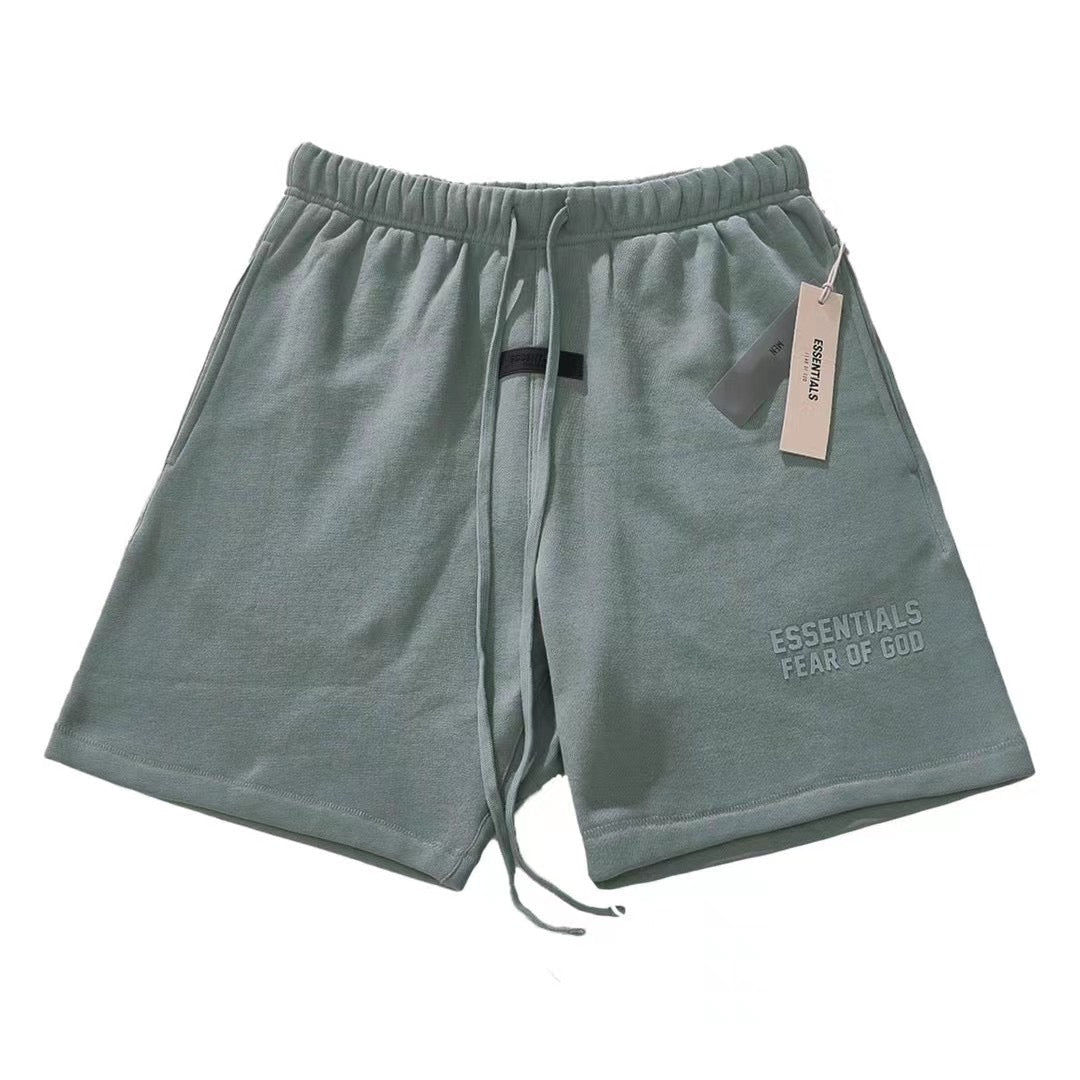Brown Cotton Logo Drawstring - Men's