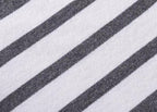 Grey Jersey Bar Stripe Drawstring - Men's