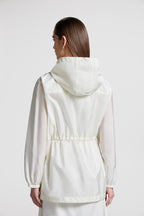 Filira Hooded Jacket – an adjustable waistline allows you to play with the feminine fit – LUX VERSE Luxury Designer Fashion Outlet