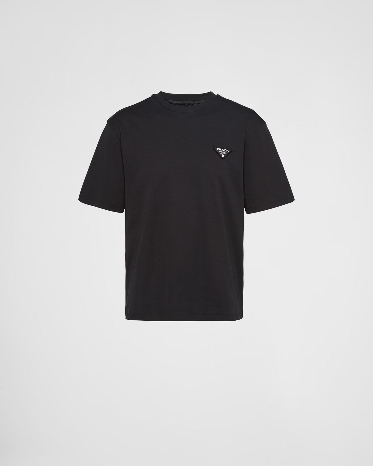 Cotton T-shirt – boxy lines with minimalist allure define this cotton tee – LUX VERSE Luxury Designer Fashion Outlet