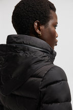 Flammette Long Down Jacket – warmth, protection and elegance are merged together in the Flammette long down – LUX VERSE Luxury Designer Fashion Outlet