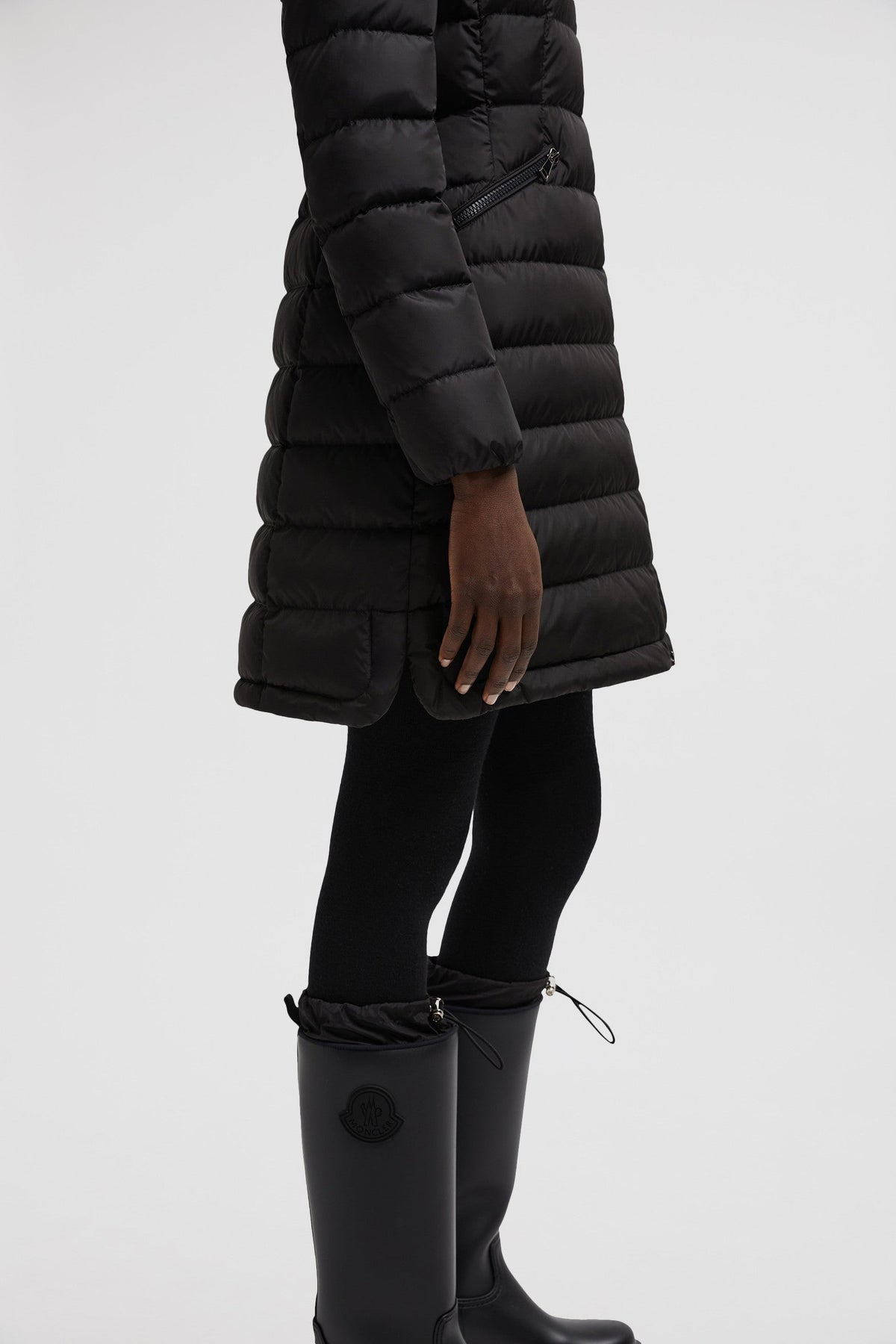 Flammette Long Down Jacket – warmth, protection and elegance are merged together in the Flammette long down – LUX VERSE Luxury Designer Fashion Outlet