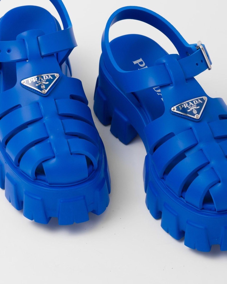 Foam rubber sandals – the chunky yet lightweight design of the iconic Monolith sole made of rubber is an – LUX VERSE Luxury Designer Fashion Outlet