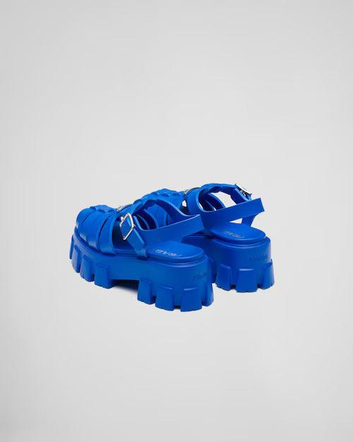 Foam rubber sandals – made of rubber for a fun, contemporary look, the silhouette reinterprets retro beach – LUX VERSE Luxury Designer Fashion Outlet