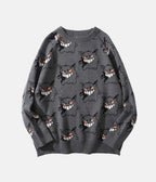 Gengar Sweatshirt – material: Premium acrylic and cotton Design: High-Quality knitted fabric – LUX VERSE Luxury Designer Fashion Outlet