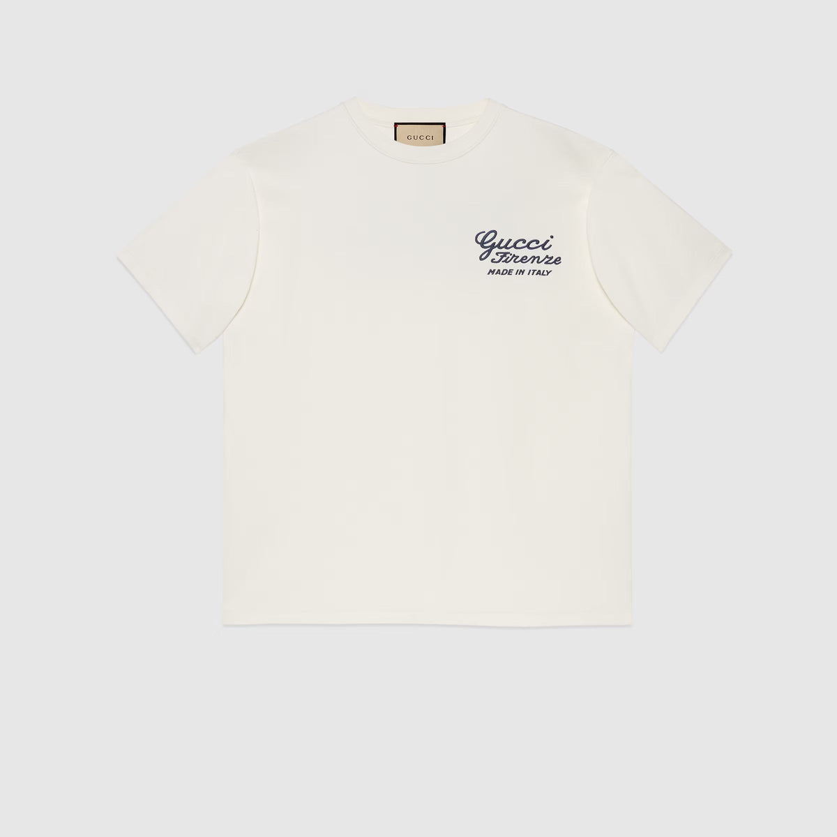 Cotton Jersey T-shirt with Embroidery – everyday cotton jersey is elevated through the lens – LUX VERSE Luxury Designer Fashion Outlet
