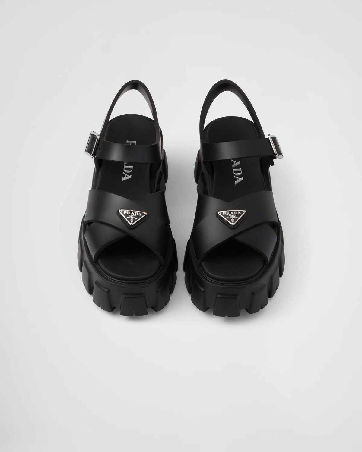 Monolith Rubber Sandals – these rubber sandals with sporty touches and contemporary details are an emblem – LUX VERSE Luxury Designer Fashion Outlet