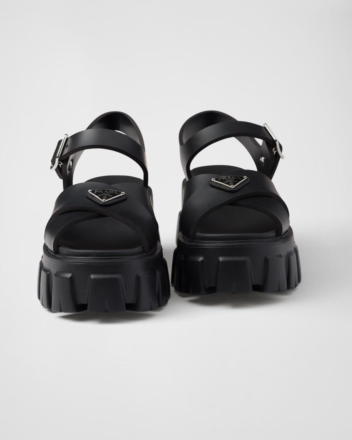 Monolith Rubber Sandals – these rubber sandals with sporty touches and contemporary details are an emblem – LUX VERSE Luxury Designer Fashion Outlet