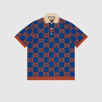 GG cotton jacquard polo T-shirt – season after season, the House develops new designs, always drawing attention to the – LUX VERSE Luxury Designer Fashion Outlet