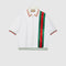 GG cotton terry cloth polo with Web