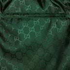 GG nylon jacquard swim shorts – presented here on nylon with the now recognisable bee appliqué – LUX VERSE Luxury Designer Fashion Outlet