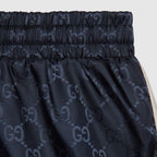 GG nylon swim short with bee – the signature GG pattern continues to be a subtle nod to's roots – LUX VERSE Luxury Designer Fashion Outlet