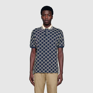 Gg Stretch Cotton Polo