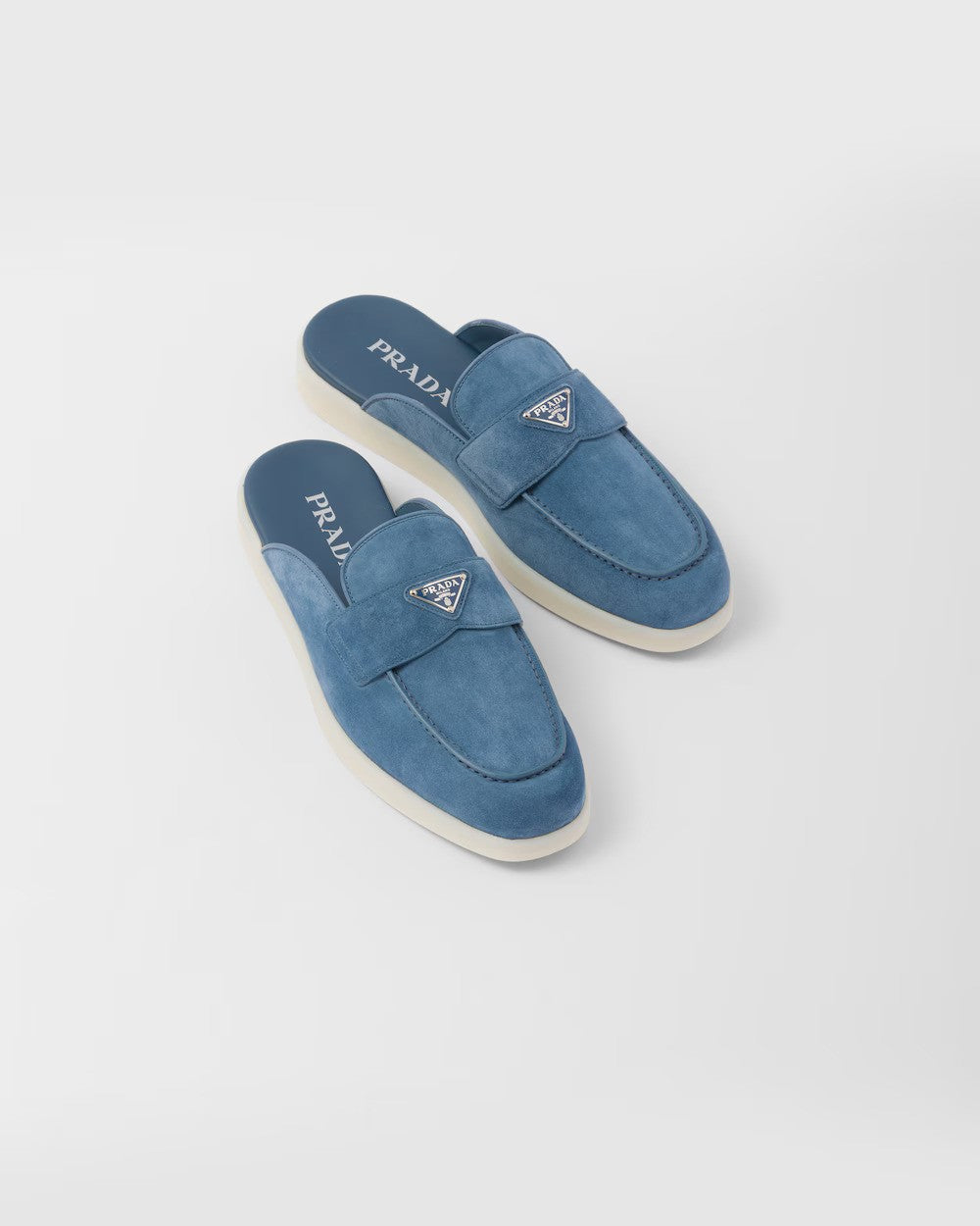 Suede sabots – these sabots made of soft suede with a leather lining have a modern silhouette – LUX VERSE Luxury Designer Fashion Outlet