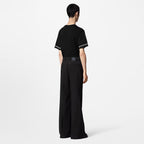 Short-Sleeved Cotton Crewneck – these include a discreet ‘Marque L.Vuitton déposée’ on the chest and a band of LVs – LUX VERSE Luxury Designer Fashion Outlet
