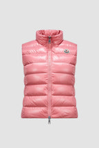Ghany Down Vest – crafted from nylon laqué Nylon laqué lining Down-filled and boudin-quilted Zipper – LUX VERSE Luxury Designer Fashion Outlet